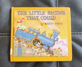 The Little Engine That Could Hardbound Book 1954 Watty Piper Vintage Platt Munk - £11.38 GBP