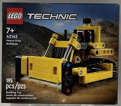 LEGO Technic Heavy-Duty Bulldozer 42163 Building Construction Kit 195 Pieces  - £21.53 GBP