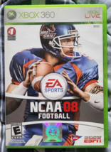 NCAA Football 08 (Xbox 360, 2007) Complete with Manual - £8.74 GBP