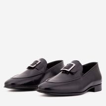 The Astoria Black Buffalo Leather Men’s Loafer image 2