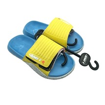 And1 Boys Sandals Slides Textured Yellow Blue 1 - $12.59