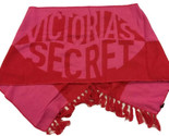 Victoria’s Secret VS Logo Valentine’s Day Lips Kiss Soft Scarf Wrap Red ... - $11.67