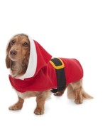 Pet Jammies For Your Families Dog Santa Suit Microfleece Bodysuit Size S... - $3.97