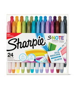 Sharpie S-Note Creative Markers, Assorted Colors, Chisel Tip, 24 Count - $544.46 MXN