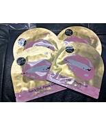 SFGLOW SUN&#39;S OUT POUTS OUT GOLD FOIL LIP MASK 4 MASKS CICA honeysuckle I... - $17.75