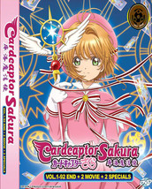 Anime DVD Cardcaptor Sakura Complete Box Set (Vol.1-92 END + 2 Movies + 2 SP) - £25.77 GBP