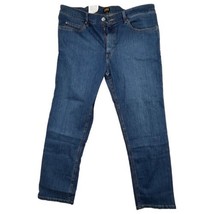 Lee Men&#39;s Regular Straight Leg Denim Jeans 5 Pocket Design Tinted Midsha... - £15.59 GBP