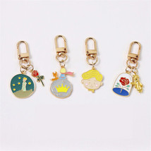 Creative Little Princes Alloy Keychain Cute Pendants Bag Purse Kid Child Gifts - £5.58 GBP