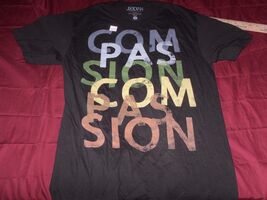 NEW Jedidiah Mens Black Cotton T-Shirt "Compassion Compassion"Size M NM ... - $178.34 MXN NEW Jedidiah Mens Black Cotton T-Shirt "Compassion Compassion"Size M NM ... - $178.34 MXN