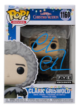 Chevy Chase Firmato Clark Griswold Natale Vacanza Funko Pop #1160 JSA - £175.42 GBP