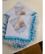 12 Servilletas Mi  Bautizo En Azul 15x15&quot; / FREE SHIPPING - $1,088.76 MXN
