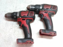 Lot of 2 Defective Milwaukee 2606-20 M18 18V Coreless Drill Tool ONLY AS-IS - £41.95 GBP