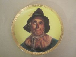SCARECROW collector plate WIZARD OF OZ PORTRAITS Thomas Blackshear - $35.96