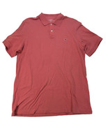 Vineyard Vines Polo Shirt Mens M Pique Solid Salmon Pink Short Sleeve Lo... - £11.30 GBP