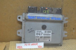 2013-2016 Nissan Versa Engine Control Unit ECU BEM332300A2 Module 356-19b2 - £7.97 GBP