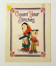1975 Zim&#39;s Creative Craft Books Count Your Stitches CS176 Cross Stitch Book MINT - £7.82 GBP
