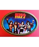 KISS &quot;DESTROYER&quot; Epoxy PHOTO MUSIC BELT BUCKLE   - NEW! - €15,32 EUR