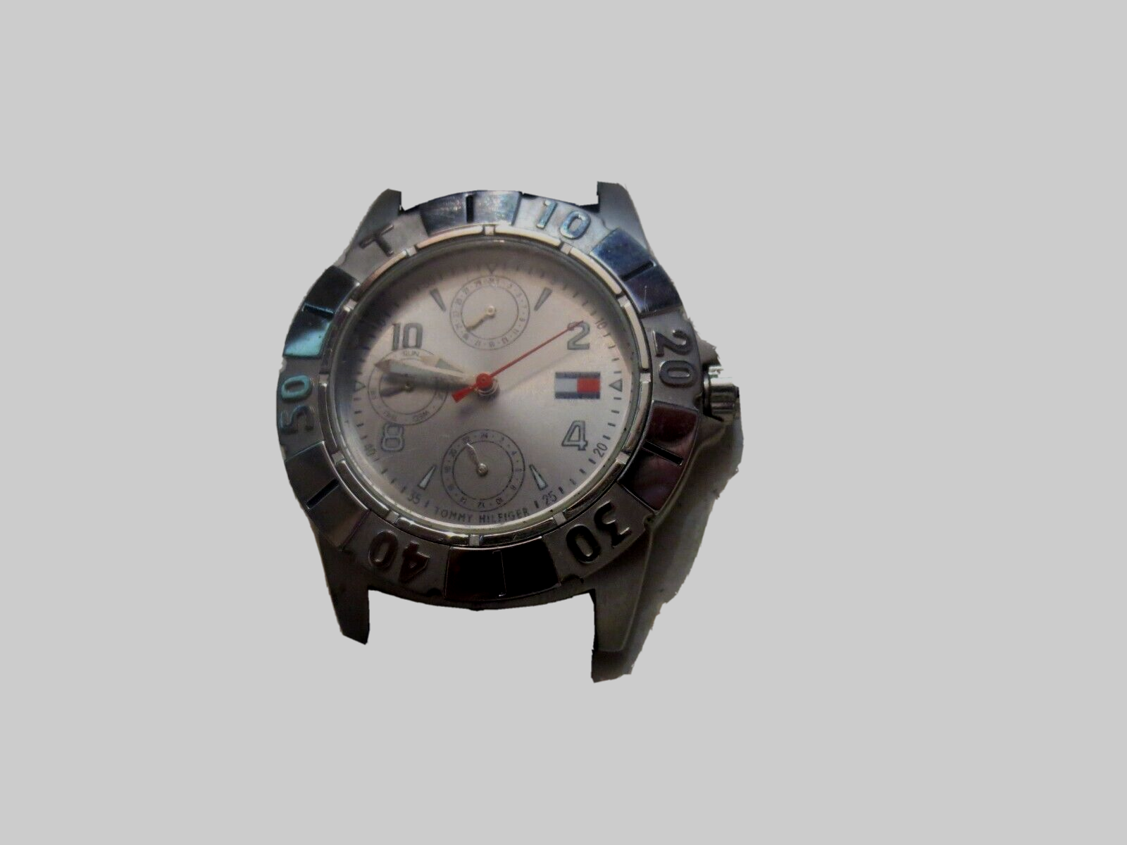 Tommy Hilfiger Mens Watch Chronograph Diver Quartz F90010 - $13.99