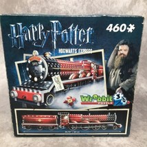 Wrebbit 3D Harry Potter Hogwarts Express 460 Pc. 3D Puzzle -Complete-Una... - £15.34 GBP