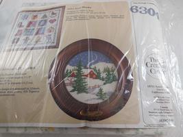 The Creative Circle Vintage Cross Stitch Kit #6304 Collectors Plate 1988... - £23.64 GBP