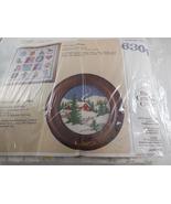 The Creative Circle Vintage Cross Stitch Kit #6304 Collectors Plate 1988... - £23.26 GBP
