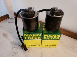 2X Mann WK820/18 Fuel Filter F/ Mb W204 X204 V212 Mb A6510902952 | Dealer - £83.67 GBP