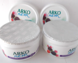2X ARKO NEM Blackberry &amp; Yogurt Revitalizing Hand &amp; Body Cream 10.1 oz - £13.39 GBP