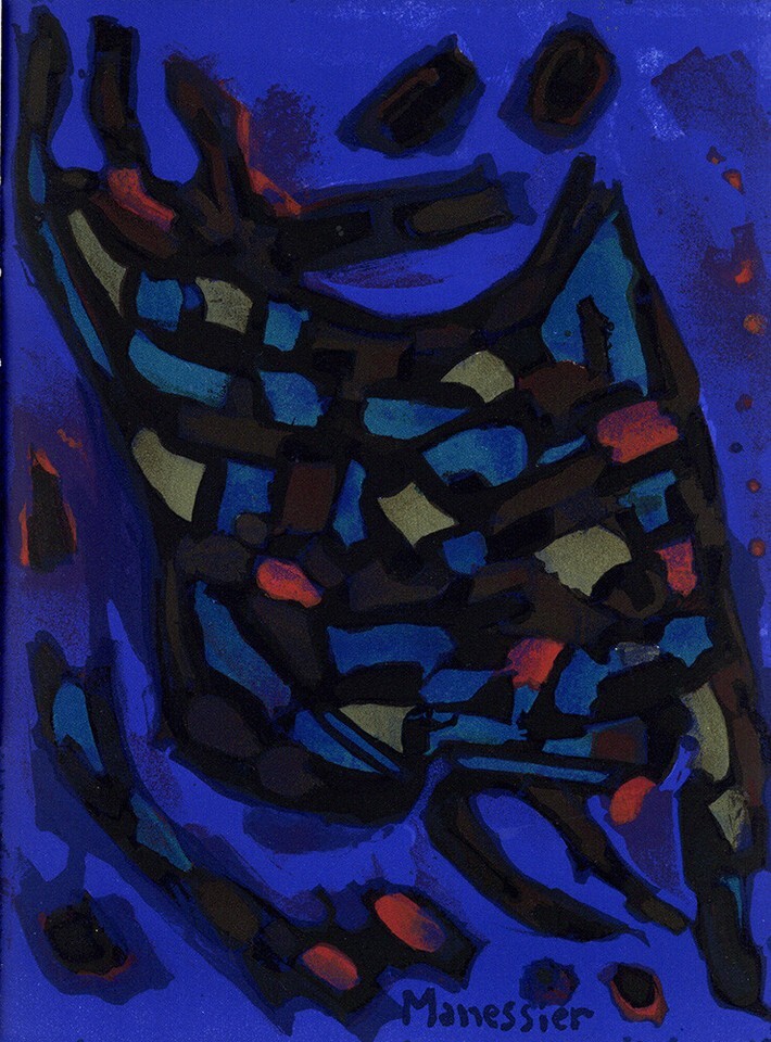 Alfred Manessier 1964 Lithograph Edition of 2000 "Prints from the Mourlot Press" - $174.60 Alfred Manessier 1964 Lithograph Edition of 2000 "Prints from the Mourlot Press" - $174.60