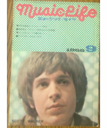 Music Life Japan Magazine Scott Walker cover September, 1968 - $50.00