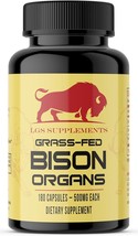 LGS Supplements Grass Fed Bison Organ Supplement, Supports Whole Body Wellness - £48.56 GBP