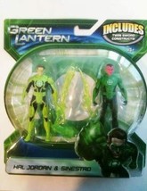 Green Lantern - Hal Jordan &amp; Sinestro 2-pack Action Figure Set by Mattel - £19.42 GBP