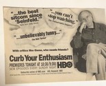 Curb Your Enthusiasm Tv Guide Print Ad Larry David Tpa15 - £4.74 GBP
