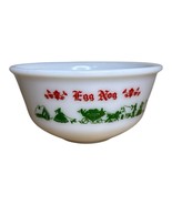 Vintage Tom and Jerry Christmas Punch Bowl /Egg Nog Hazel Atlas Milk Gla... - $550.14 MXN