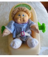 Vintage 1978, 1982 Cabbage Patch Kids Signed Doll &amp; Carrier - £113.04 GBP