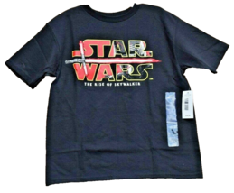 Mad Engine Kids 5 to 6 Star Wars The Rise of Skywalker Black T-Shirt New - £9.38 GBP