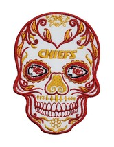 Oakland Raiders Sugar Skull NFL Football Embroidered Iron On Patch - £9.95 GBP+