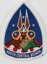 Vintage South Central Region White Border Teardrop Camp Boy Scout BSA Patch B - £9.34 GBP