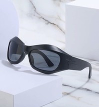 Cyberpunk Y2K Sunglasses Women Men Sports Square Sun Glasses Ladies 2022 Luxury - £12.89 GBP