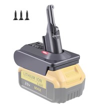 Adapter Suitable For Dyson V7 &amp; V8 Convert For Dewalt 20V Batteries, For Dyson V - $40.99