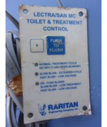 Raritan Lectra/San Marine Sanitation PUSH-TO-FLUSH control pad with wire... - $2,677.17 MXN