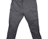 Men&#39;s Weatherproof Utility Pants Size 40 X 32 Grey Strait Stretch - £10.05 GBP