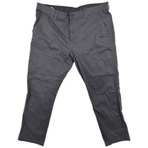 Men&#39;s Weatherproof Utility Pants Size 40 X 32 Grey Strait Stretch - £10.05 GBP