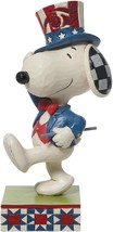 PEANUTS - Patriotic Snoopy 5.5&quot; Figurine Set by Jim Shore &amp; Enesco - $54.40