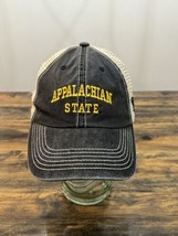 Appalachian State Mountaineers Cap Hat Snapback Trucker Mesh App Appy State - £15.79 GBP
