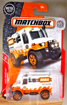 2017 Matchbox 76/125 MBX Rescue 20/30 4x4 SCRAMBULANCE White-Orange w/Orange Sp - £8.60 GBP