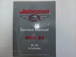2000 Johnson Ss 25, 35 Watercraft Servizio Shop Riparazione Manuale Fabbrica OEM - £15.91 GBP
