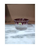 Waterford Lismore Diamond Ruby Red Nut Cup, Serving Bowl, Red Dish, Cent... - $148.50