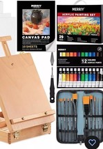 MERRIY Artist Acrylic Paint Set, Painting Supplies Kit with 12 Colors 29... - $661.00 MXN