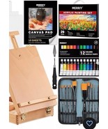 MERRIY Artist Acrylic Paint Set, Painting Supplies Kit with 12 Colors 29... - $48.95 CAD