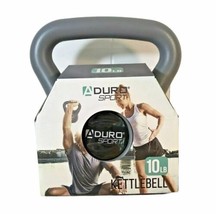 10lb Vinyl Coated Kettlebell Hand Weight Home Gym CrossFit Training Adur... - $24.73